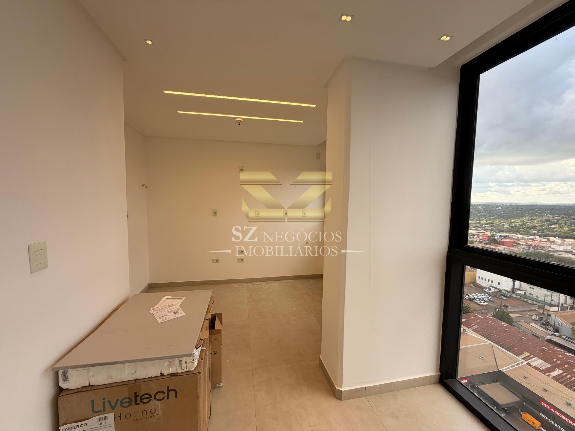 APARTAMENTO À VENDA NO EDIFÍCIO FRONTERRA  - KM 4 CIUDAD DEL ESTE - PARAGUAI