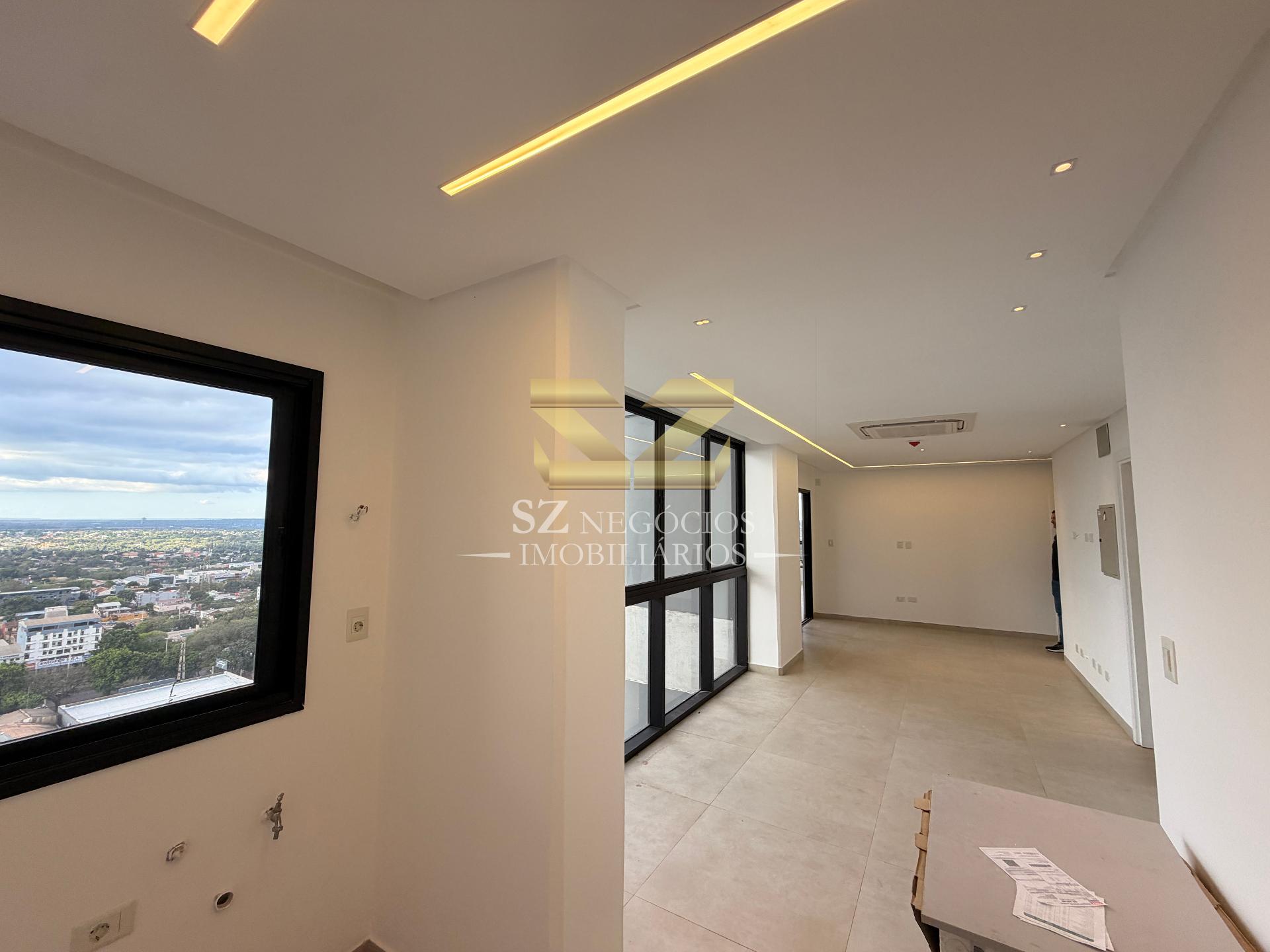 APARTAMENTO À VENDA NO EDIFÍCIO FRONTERRA  - KM 4 CIUDAD DEL ESTE - PARAGUAI