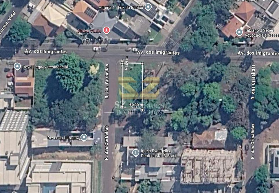 TERRENO DE ESQUINA À VENDA COM 450M² - VILA YOLANDA - FOZ DO IGUAÇU - PR