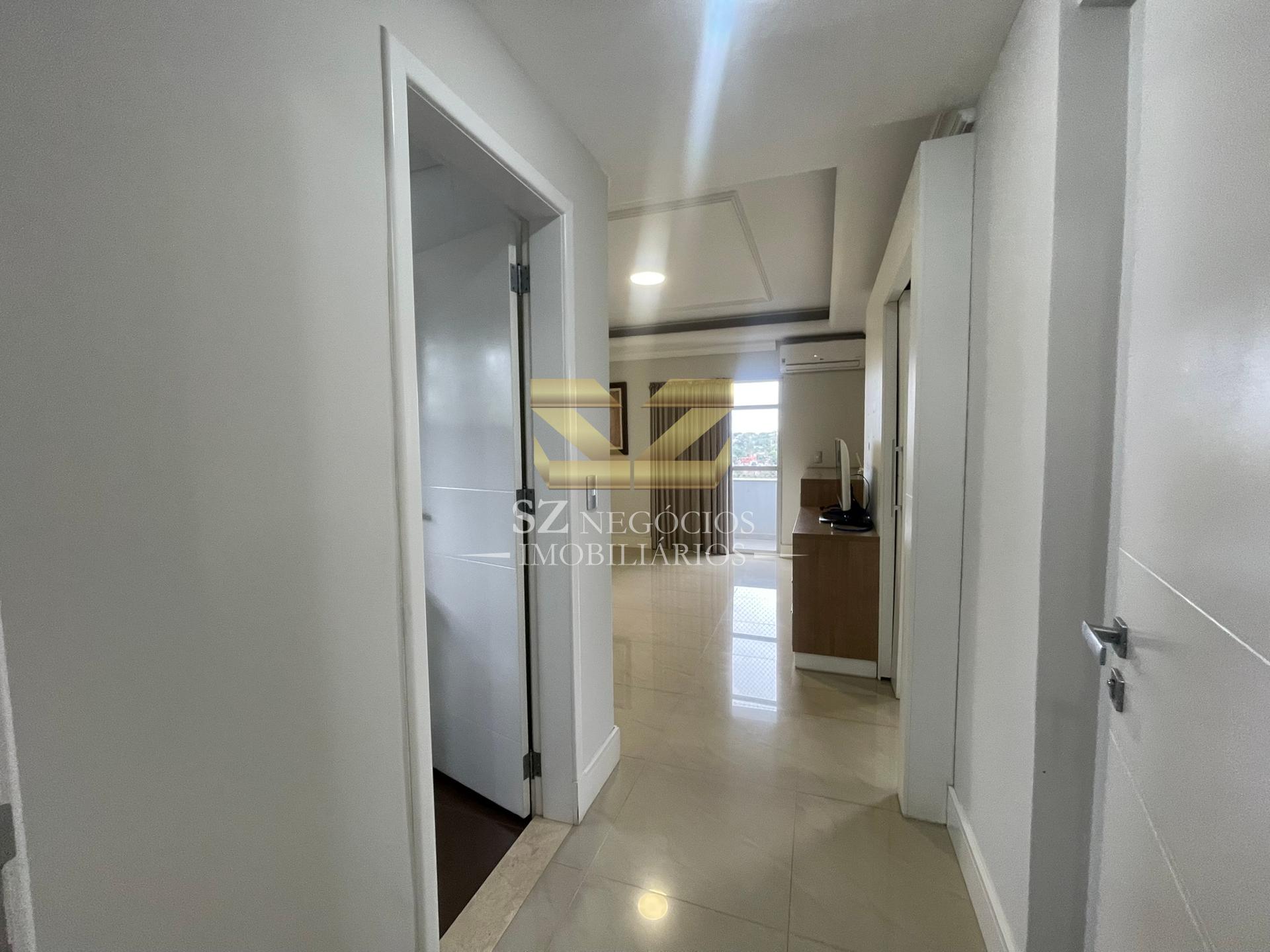 Cobertura Duplex Mobiliada para locação no Edifício Residencial Fernanda, Centro Foz do Iguaçu - Pr.