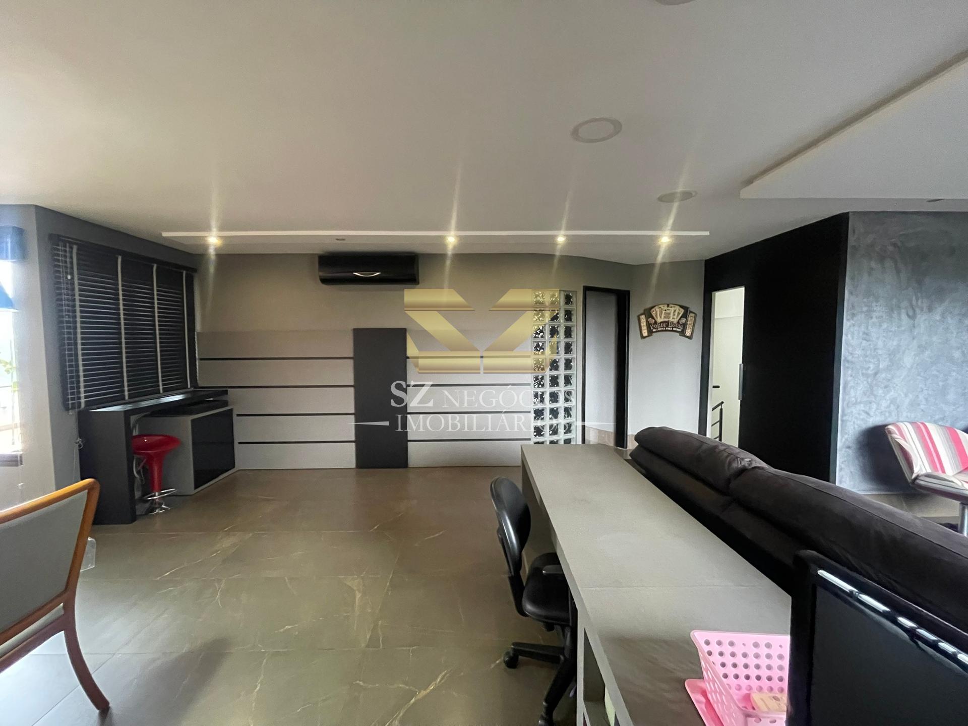 Cobertura Duplex Mobiliada para locação no Edifício Residencial Fernanda, Centro Foz do Iguaçu - Pr.