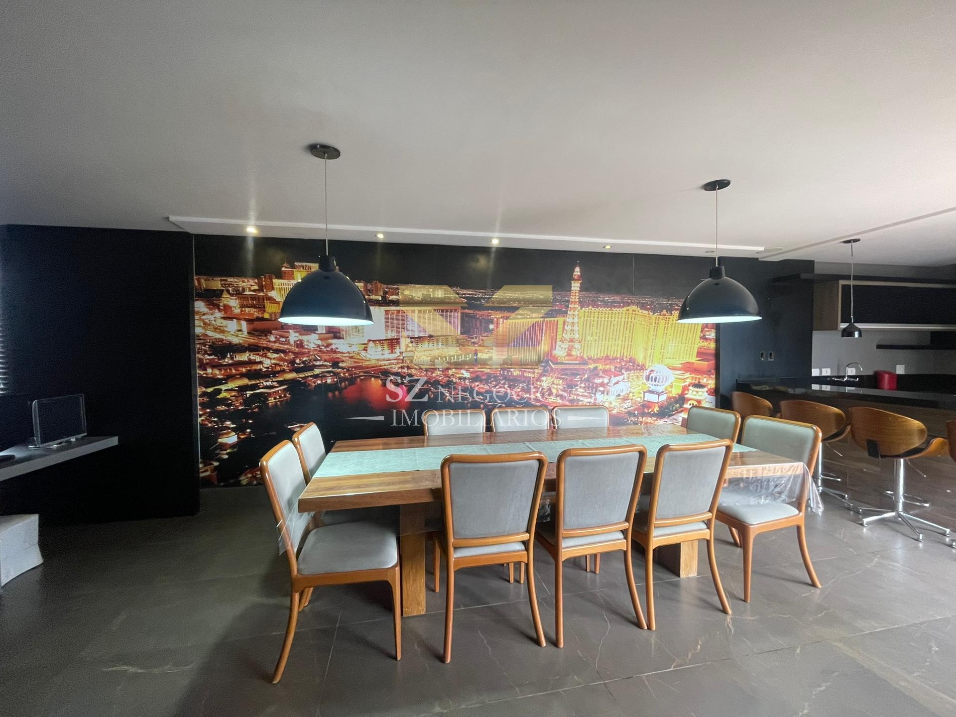 Cobertura Duplex Mobiliada para locação no Edifício Residencial Fernanda, Centro Foz do Iguaçu - Pr.