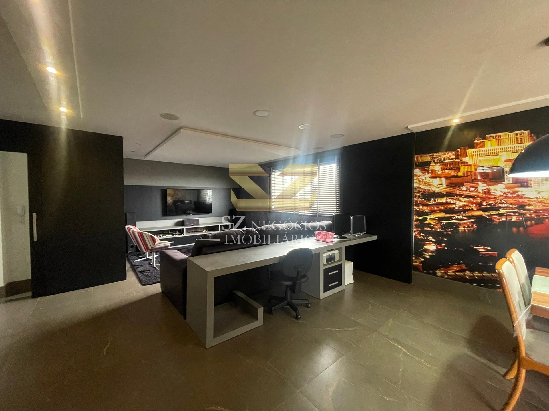 Cobertura Duplex Mobiliada para locação no Edifício Residencial Fernanda, Centro Foz do Iguaçu - Pr.