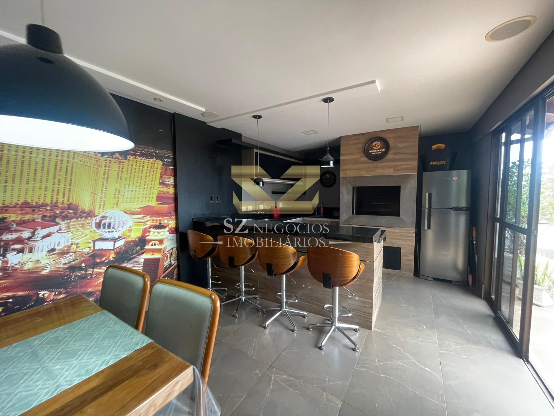 Cobertura Duplex Mobiliada para locação no Edifício Residencial Fernanda, Centro Foz do Iguaçu - Pr.