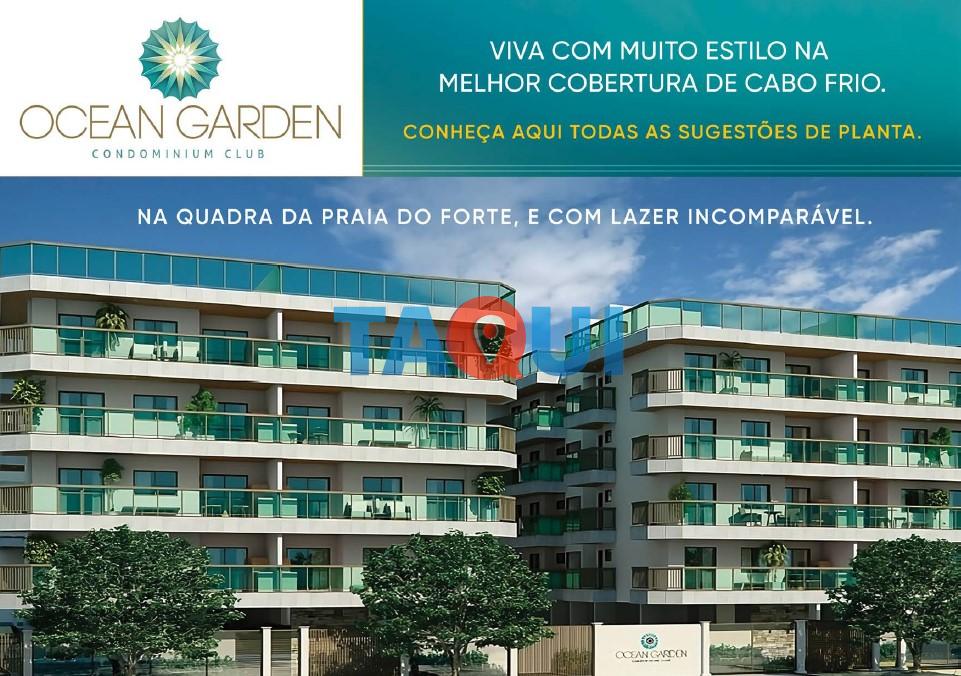 LANÇAMENTO NA PRAIA DO FORTE, COBERTURAS, CABO FRIO - RJ