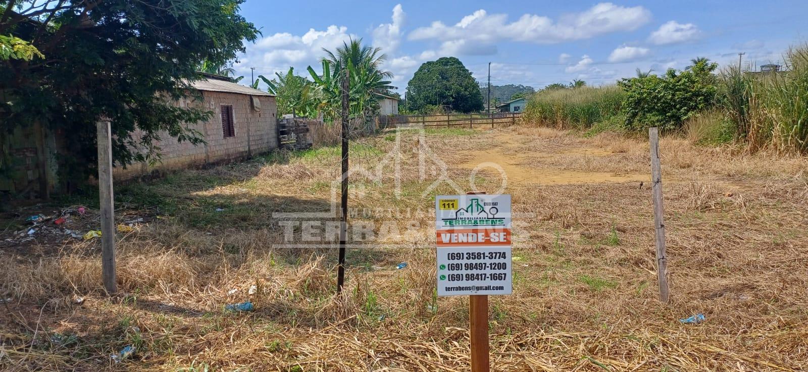 TERRENO A VENDA BAIRRO BOM FUTURO 10 X 40 400,00 M QUADRADOS COM ASFALTO NA FRENTE DOCUMENTO LOP