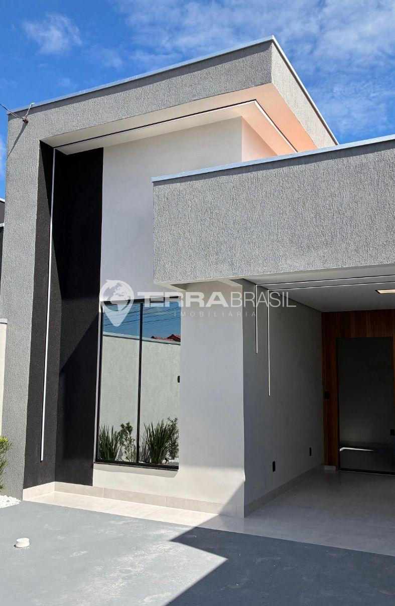 Casa Moderna com Suíte e  Área Gourmet no Colina Parque em Ji-...