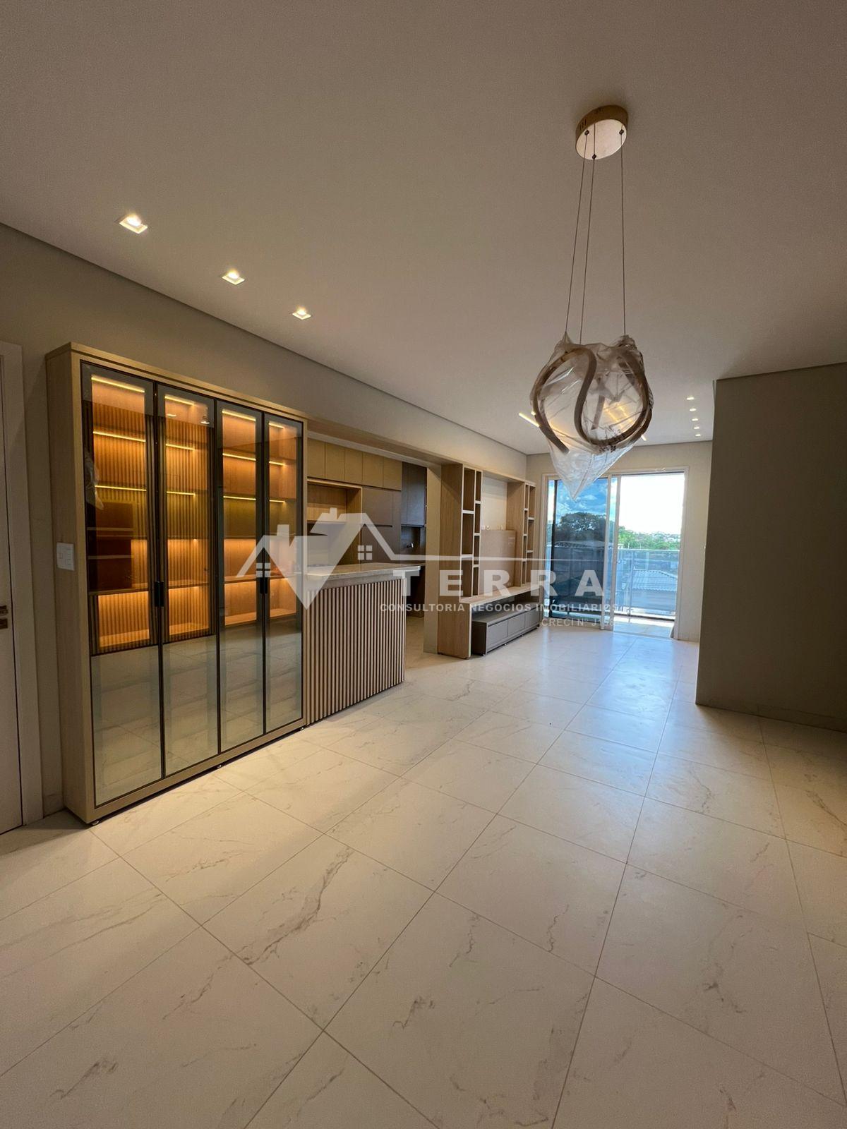 Apartamento semi mobiliado