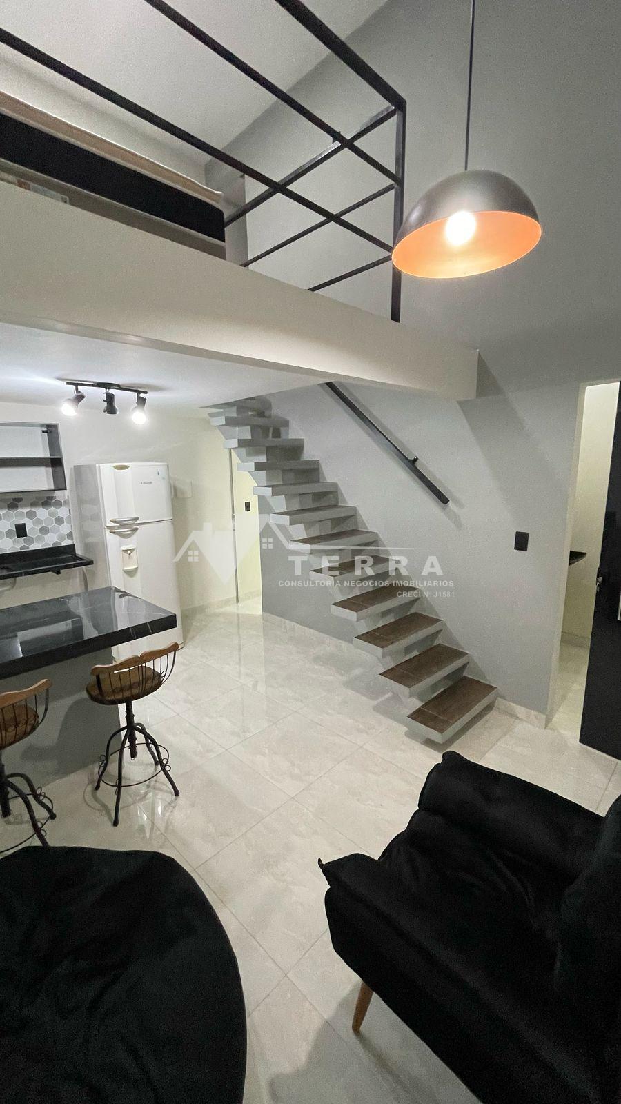 Aluga-se lindo loft mobiliado duplex  bairro Serra do Mimo