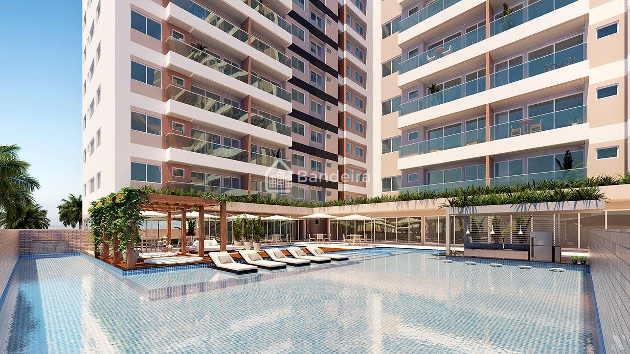 Pronto para morar a 50m  do mar é um privilégio com área de la...