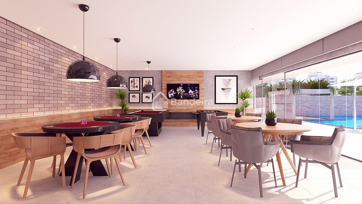 Pronto para morar a 50m  do mar é um privilégio com área de la...