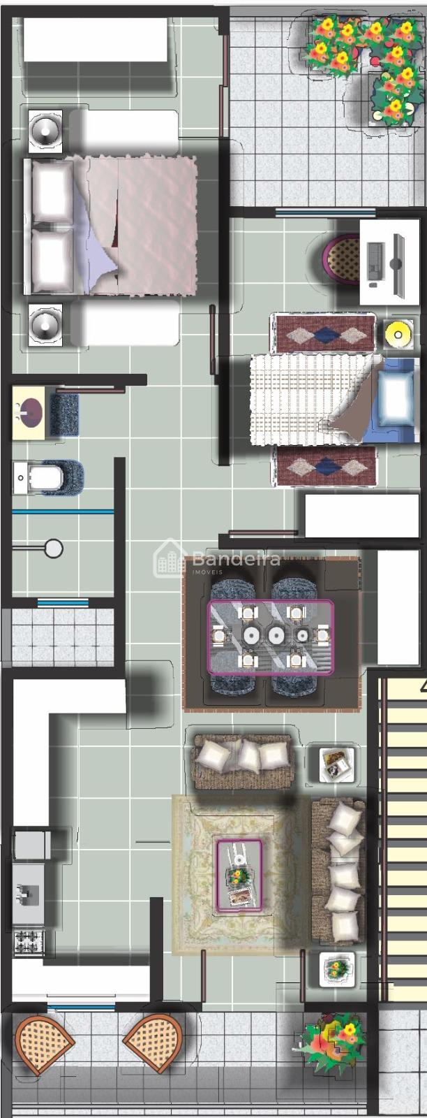 Apartamento no Porta 01 em Itajaí aproximadamente 57m a61m  se...