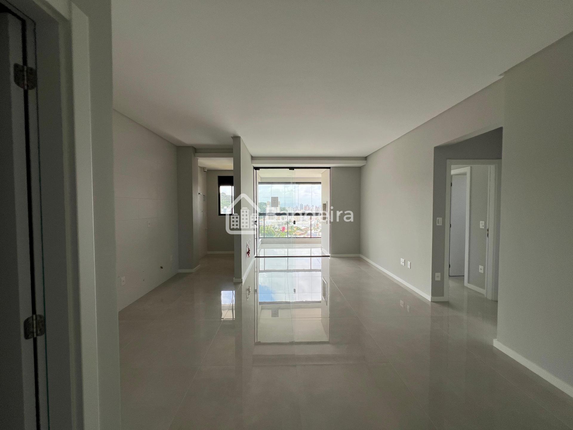 Apartamento a venda bairro Fazenda Itajaí vista mar com 2 suít...