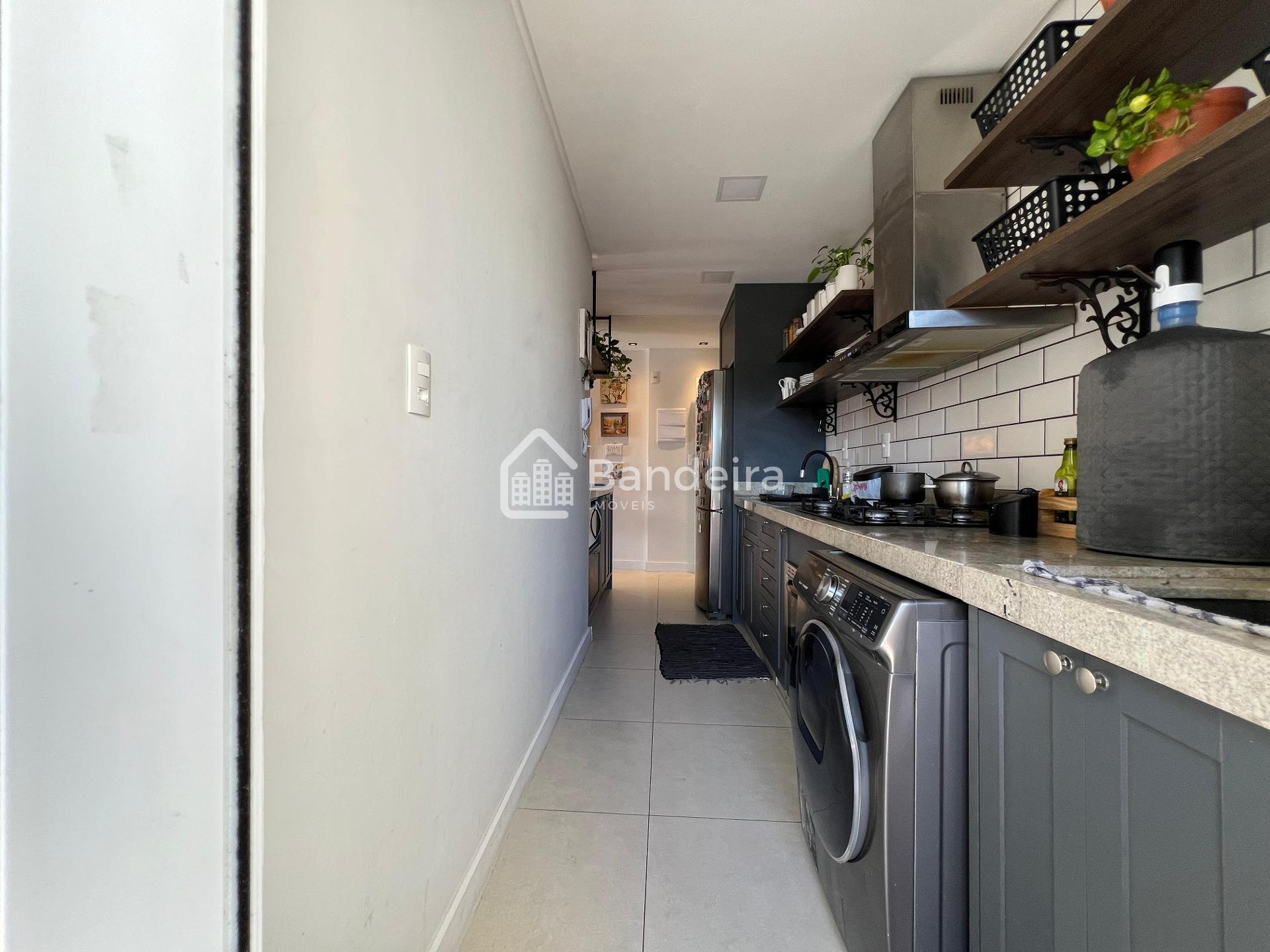 Apartamento com uma suíte   1 semi mobiliado com um designer m...