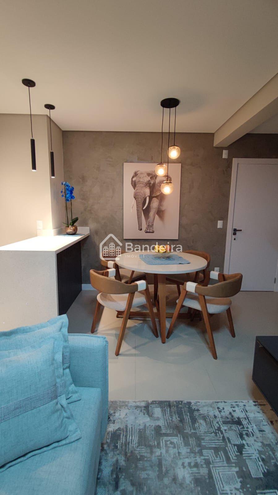 Apartamento todo mobiliado e decorado com móveis modernos e so...