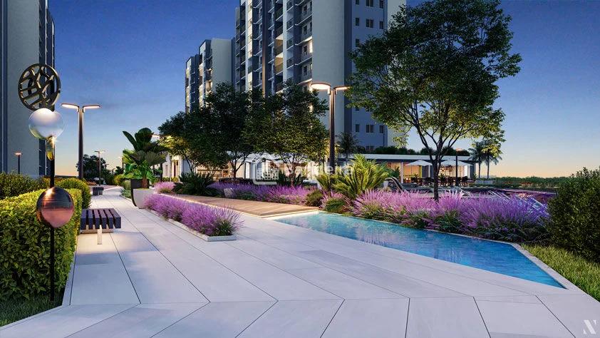 Apartamento à venda, Hub Clube São Vicente, condomínio complet...