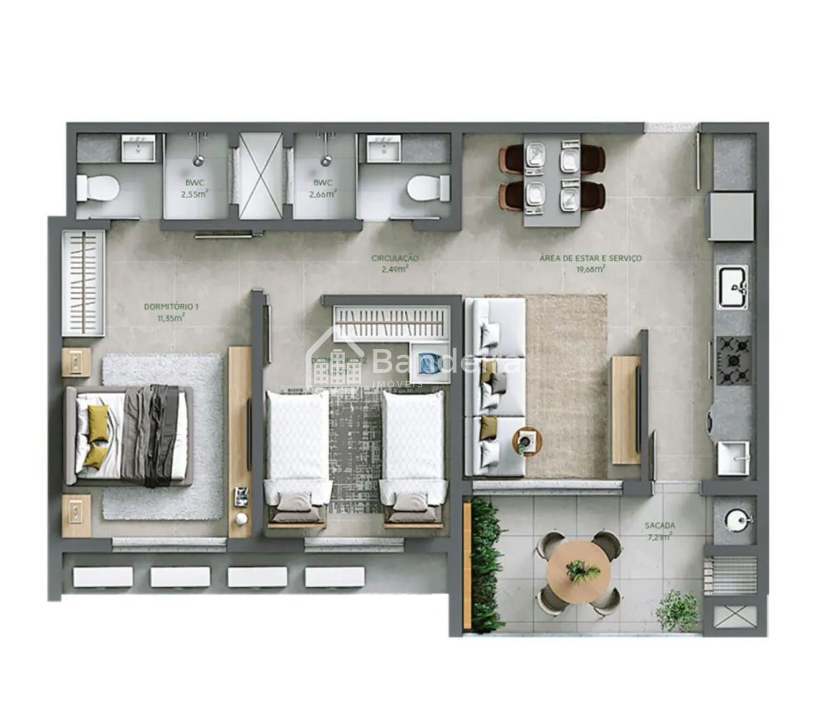 Apartamento à venda, São Vicente, ITAJAI - SC home club são vi...