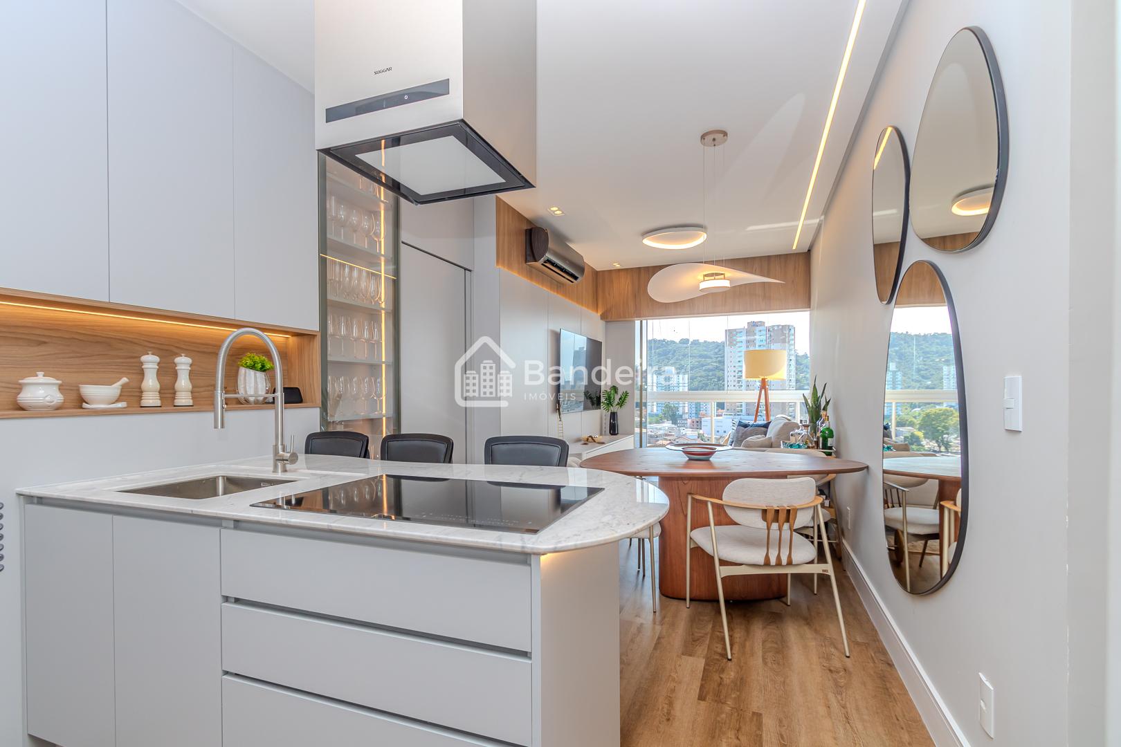 APARTAMENTO MODERNO FINAMENTE MOBILIADO, BAIRRO FAZENDA