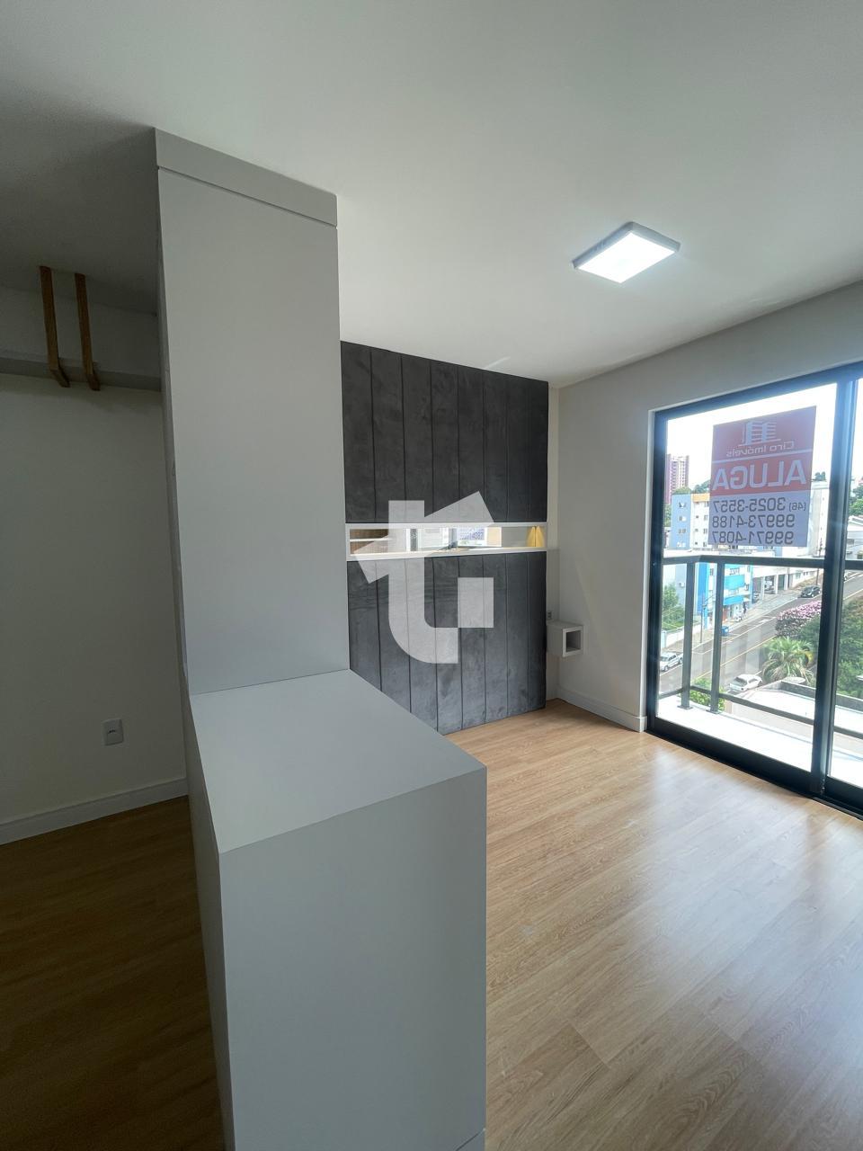 APARTAMENTO LOFT MOBILIADO PARA LOCAO NO ED. ATHOS - CENTRO PATO BRANCO PR.