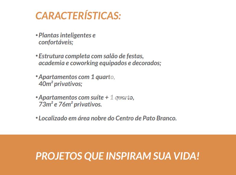 APARTAMENTOS 01 QUARTO À VENDA NO PINOIT NOIR, CENTRO, PATO BR...