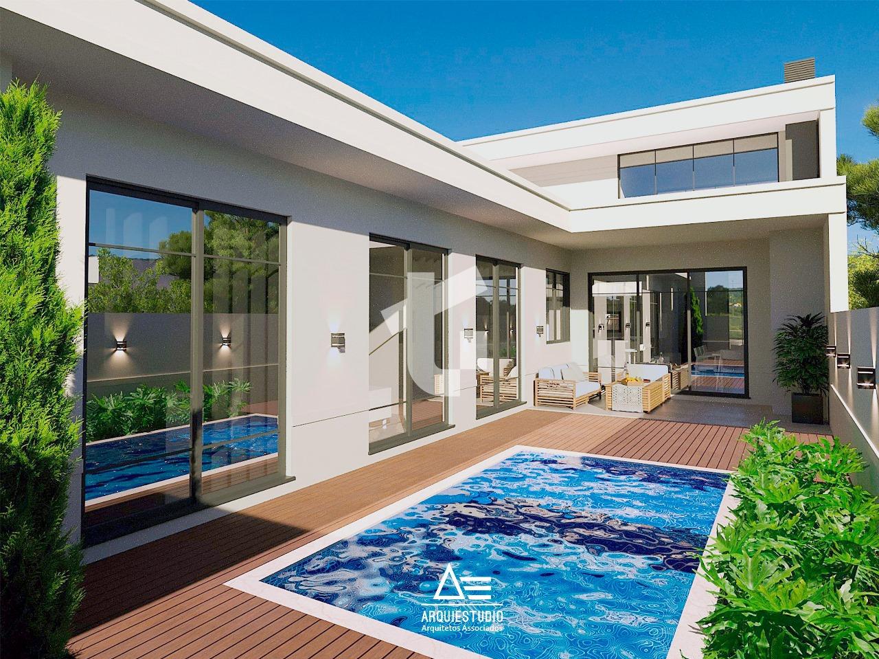 CASA TÉRREA  ALTO PADRÃO  CONSTRUÇÃO  -  SANTA CLARA, PQ SOM -...