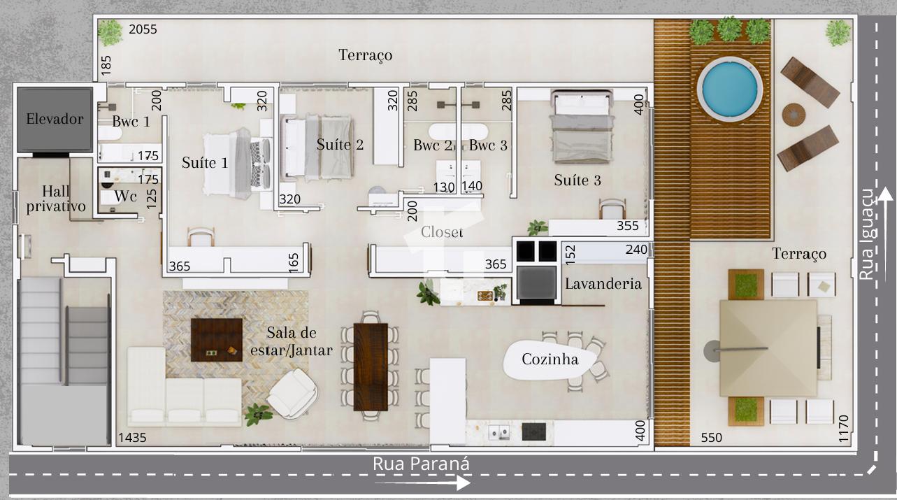 APARTAMENTOS NOVOS FASE FINAL CONSTRUÇÃO COM 3 SUÍTES, CENTRO,...