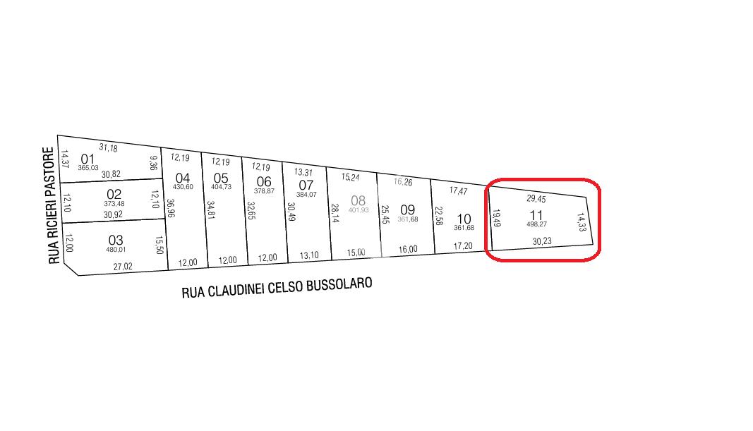 TERRENO À VENDA NO BAIRRO ALVORADA,  ÓTIMO TAMANHO  SÃO 498M  ...