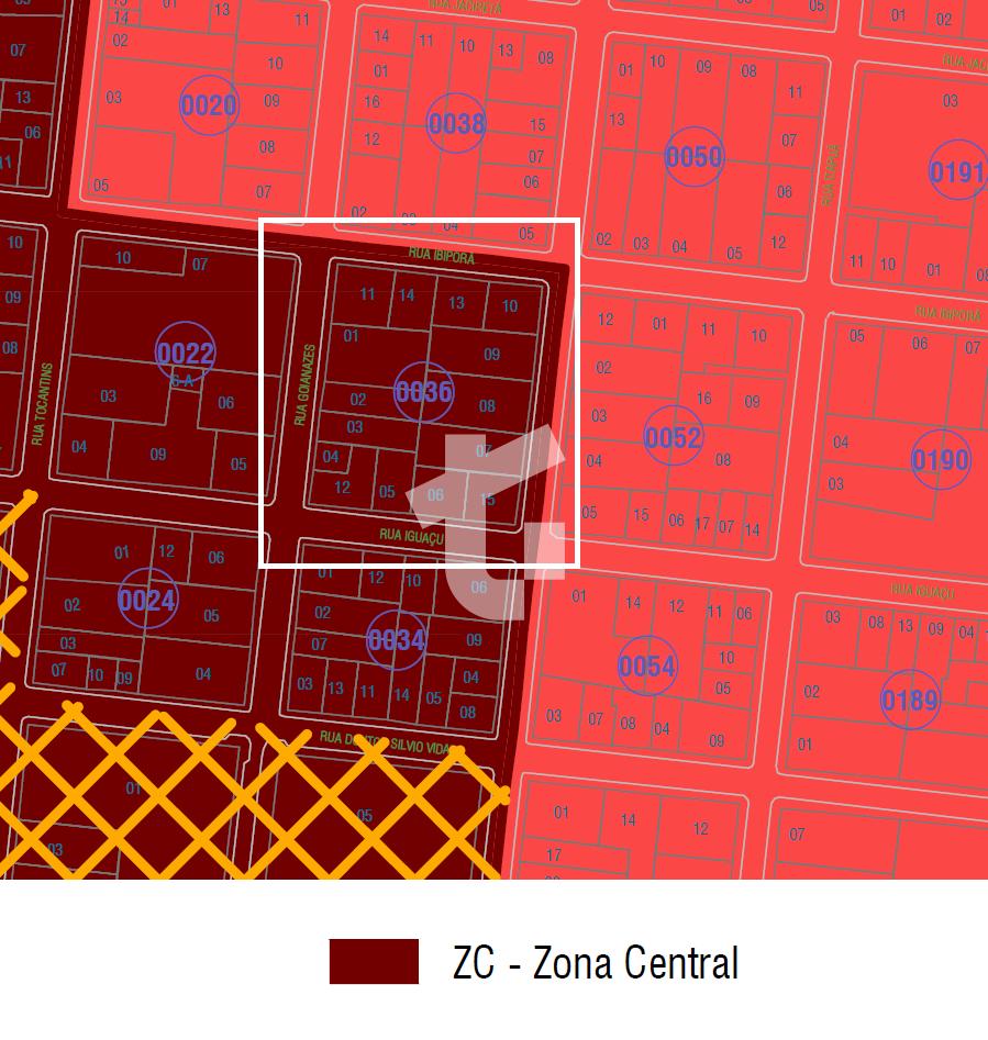 TERRENOS COMERCIAS CENTRAIS NA RUA IBIPOR - PATO BRANCO-PR.
