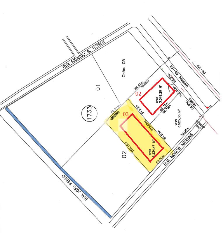 TERRENO COMERCIAL COM FRENTE PARA A BR-158 - FRARON - PATO BRA...