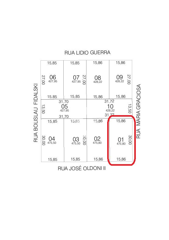 BELSSIMO TERRENO DE ESQUINA VENDA NO PARQUE DO SOM - PATO BRANCO-PR