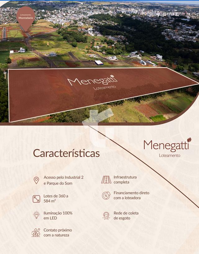 LANÇAMENTO  TERRENOS À VENDA LOTEAMENTO MENEGATTI - BAIRRO IND...