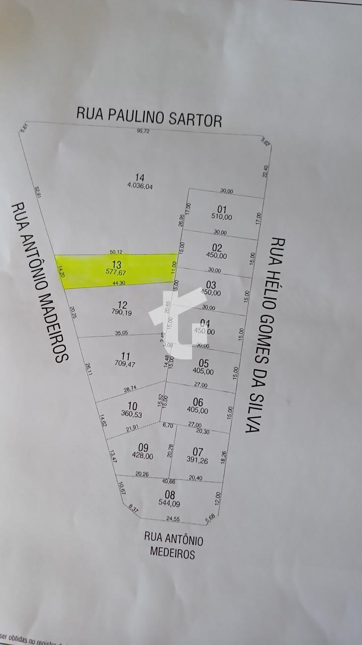 LOTE A VENDA NO LOTEAMENTO PARQUE DAS ARAUCÁRIAS NO CADORIN - ...