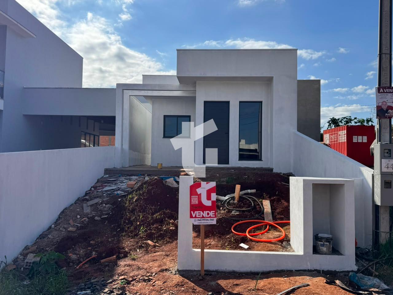 CASA EM CONSTRUÇÃO, TÉRREA, COM 2 DORMITÓRIOS  - FRARON, PATO ...