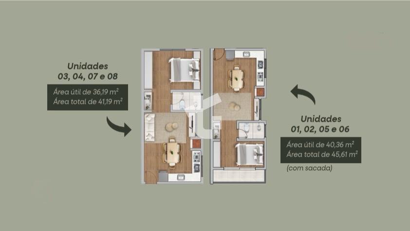 APARTAMENTOS NA PLANTA  À VENDA NO BAIRRO SÃO LUIZ, EM PATO BR...