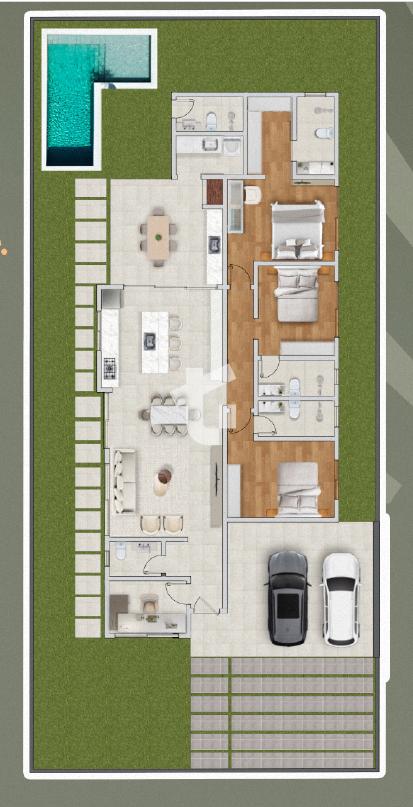 CASA TÉRREA NA PLANTA  À VENDA PRÓX. PB SHOPPING - EM PATO BRA...