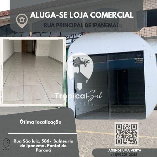 Comercial para Loca??o Anual, Ipanema, PONTAL DO PARANA - PR