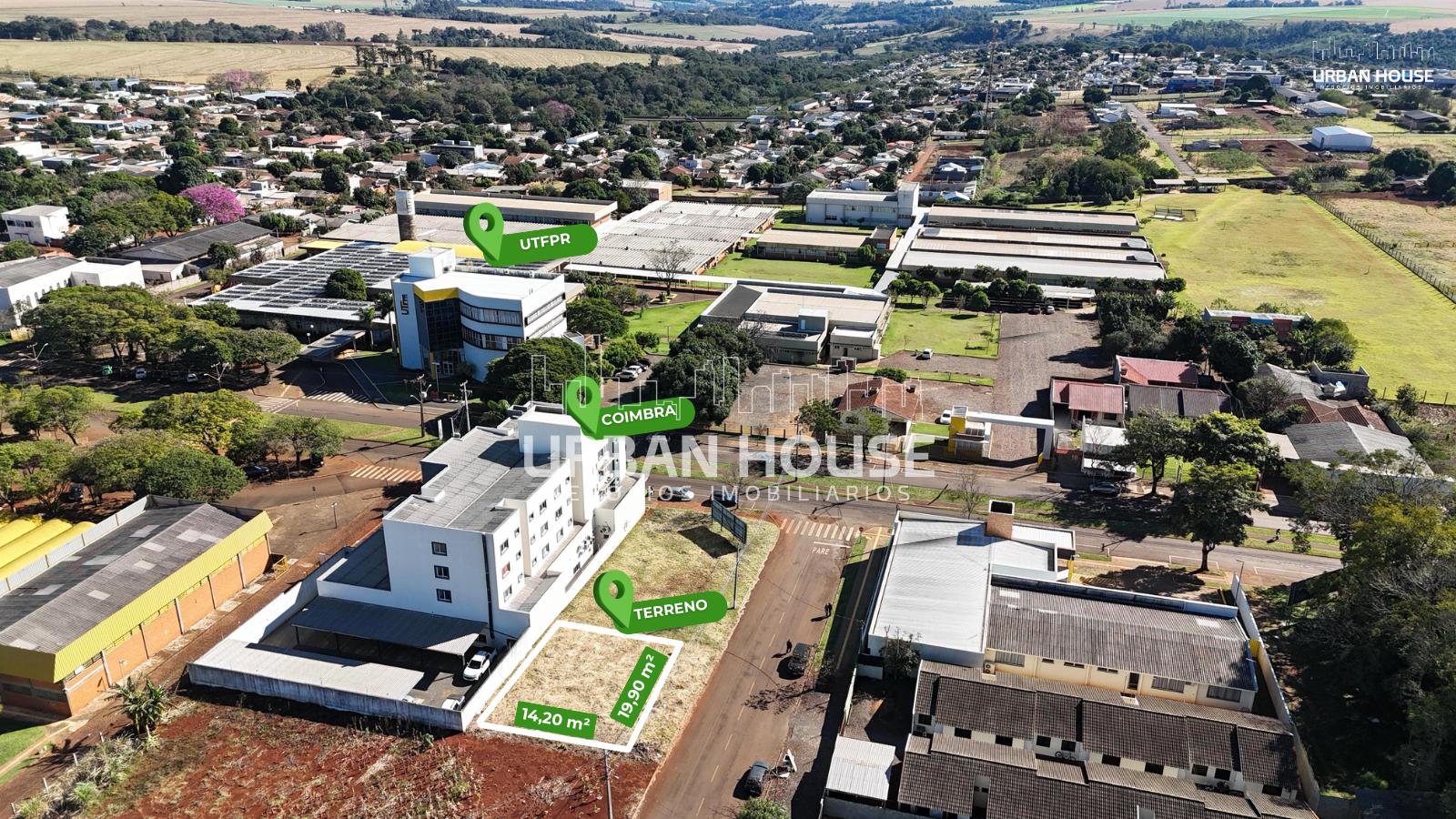 Terreno de 283 m  à venda próximo à UTFPR, ideal para construç...