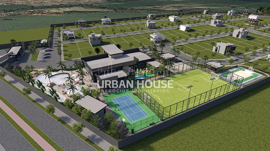 Terreno de 300 m  em condomínio completo com piscina, cinema e...