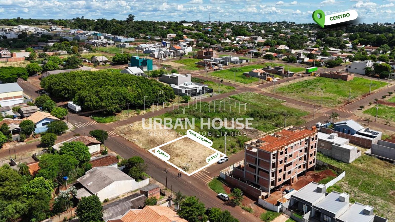 Terreno de esquina no Loteamento Sol Nascente
