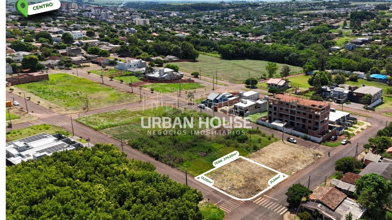 Terreno de esquina no Loteamento Sol nascente