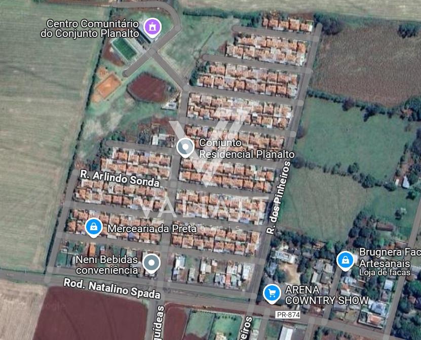 Terreno à venda no Jardim Planalto - Santa Terezinha de Itaipu