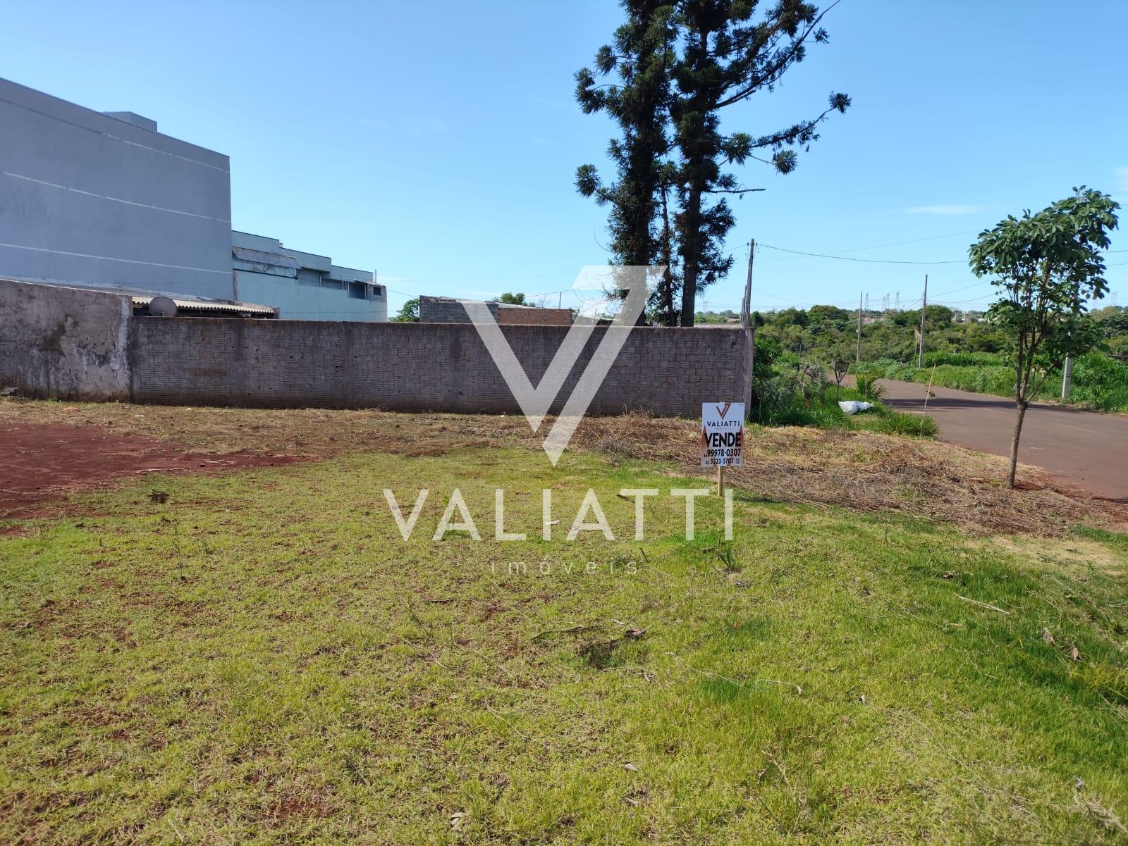 Terreno de 322 m  pronto para construir no Jardim Marcely, FOZ...