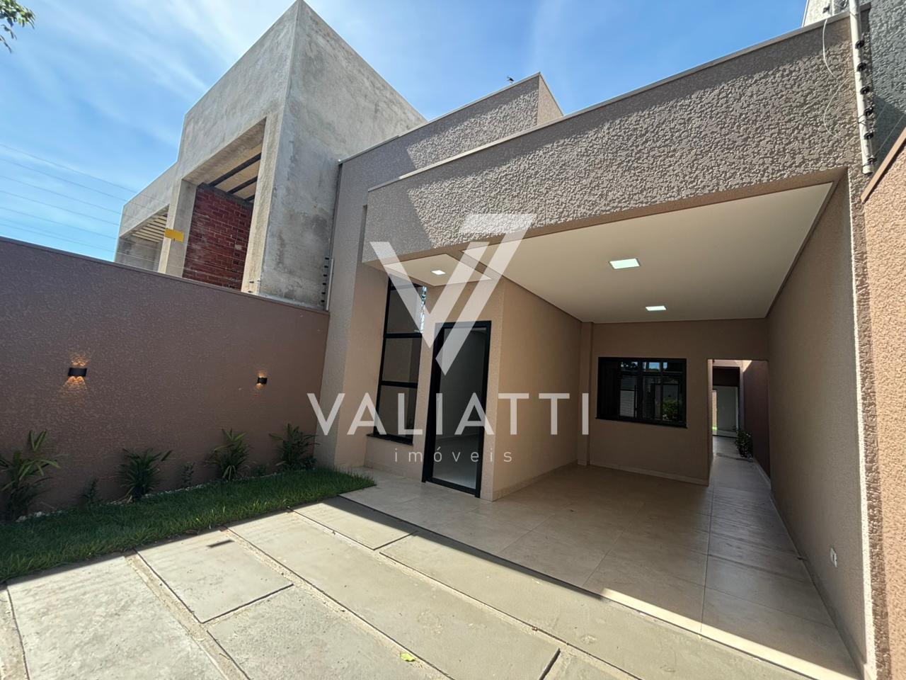 Casa com 03 Dormit?rios sendo 01 Su?te e 02 Vagas de Garagem n...