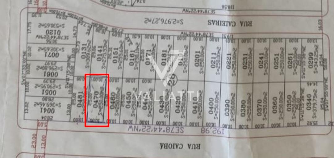 Terreno com 250m Pr?ximo ao Mercado Consalter no Jardim Don Mi...