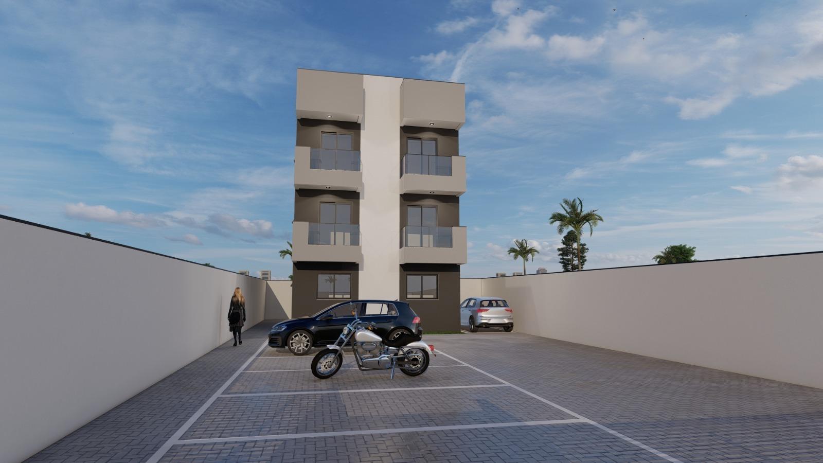 Apartamento com 1 dormitório à venda, cajuru, CURITIBA - PR