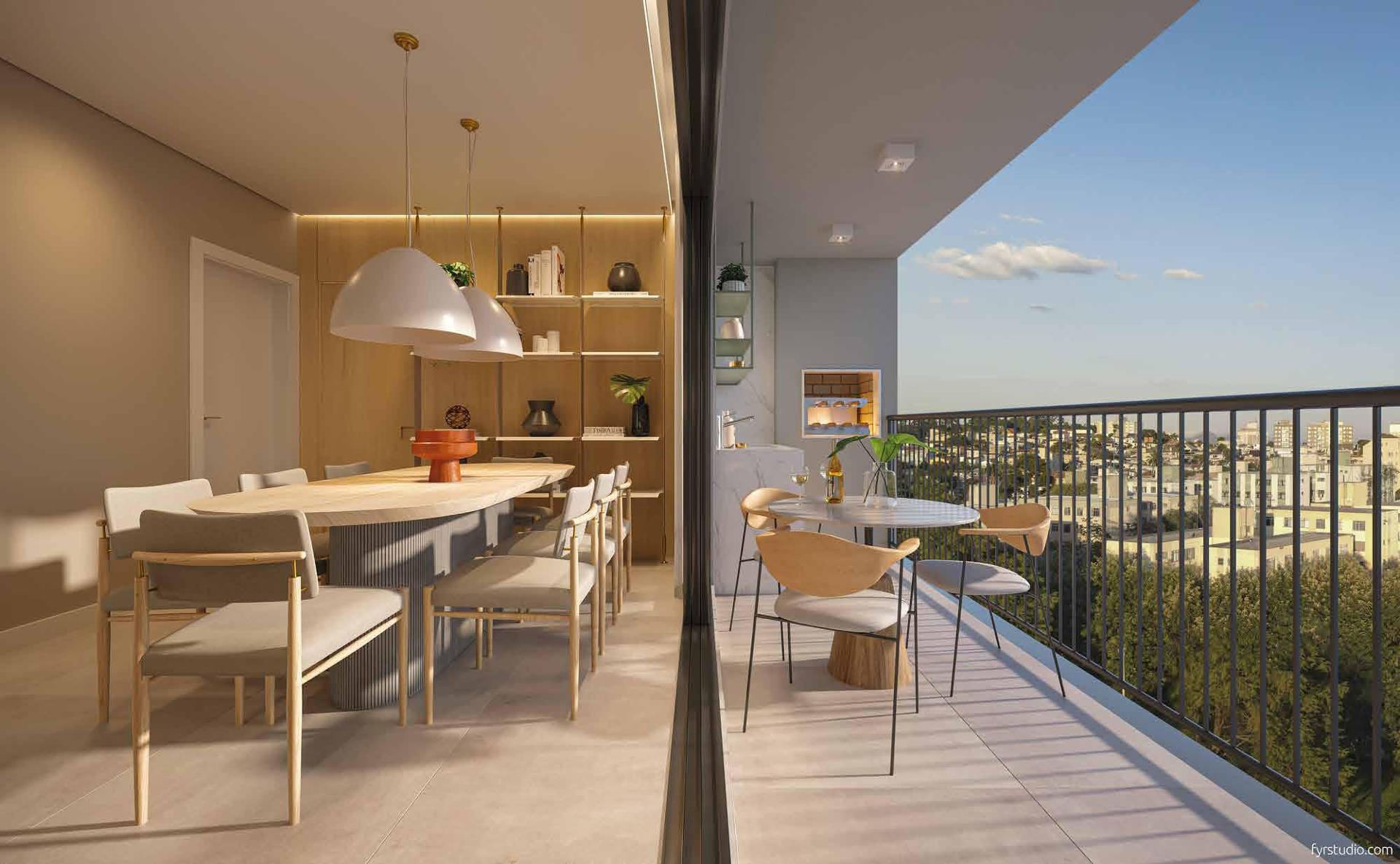 Apartamentos de 3 suites em Araucaria apartir de R  886.000,00