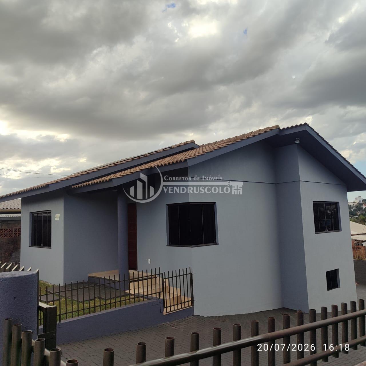 VENDE-SE LINDA CASA DE ALVENARIA, EM SÃO MIGUEL DO IGUAÇU  COM...