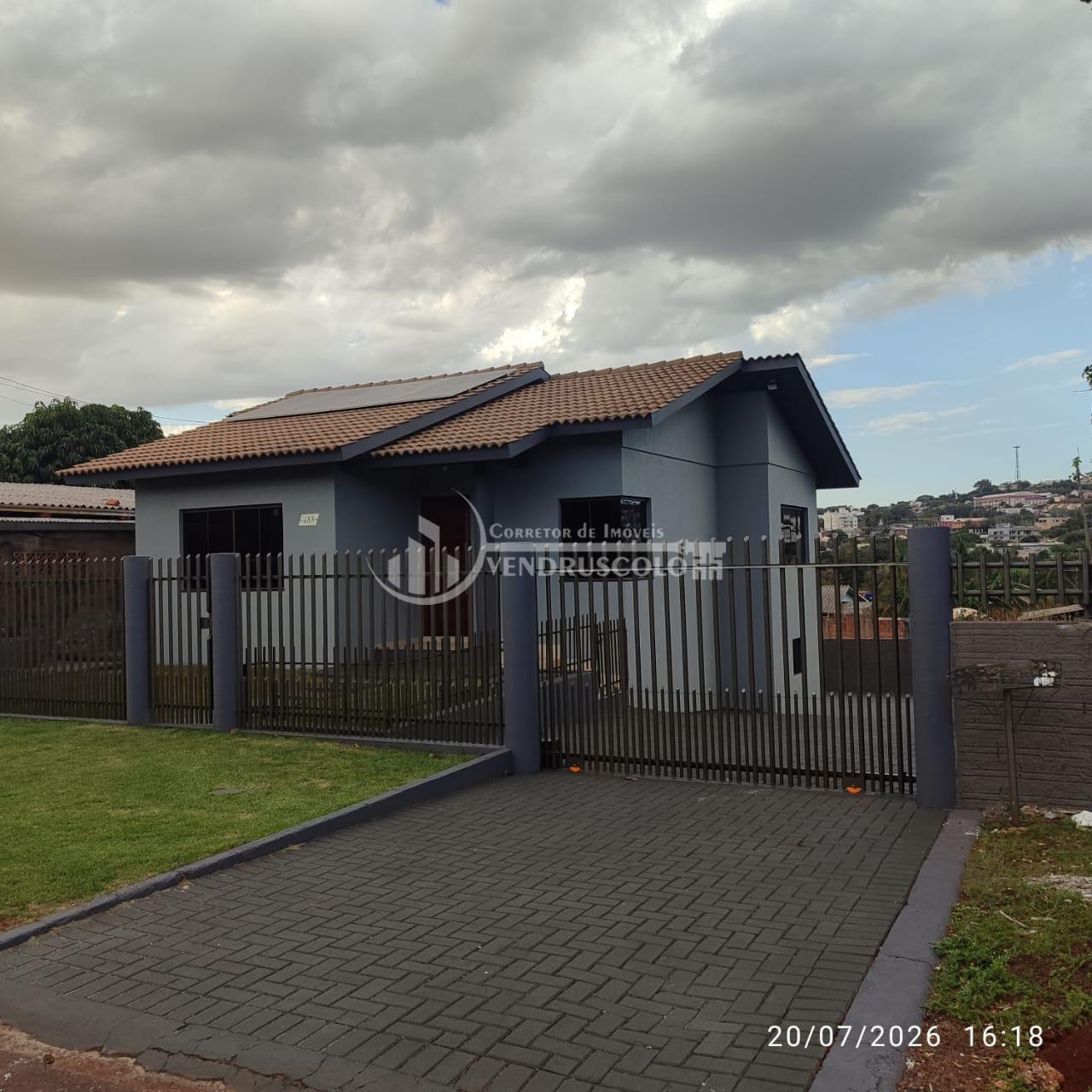VENDE-SE LINDA CASA DE ALVENARIA, EM SÃO MIGUEL DO IGUAÇU  COM...
