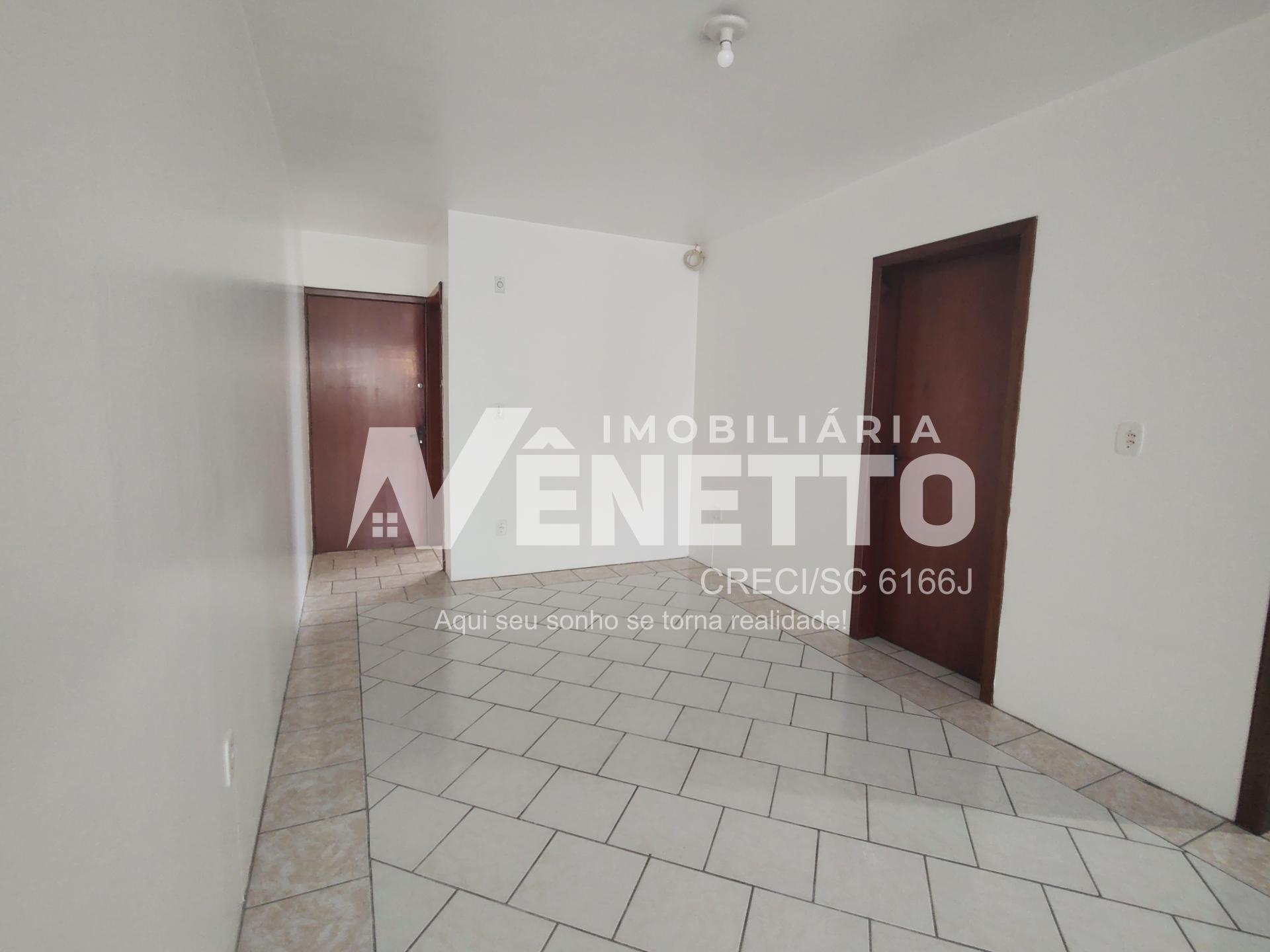 Apartamento de frente para locação no centro com 2 domritórios