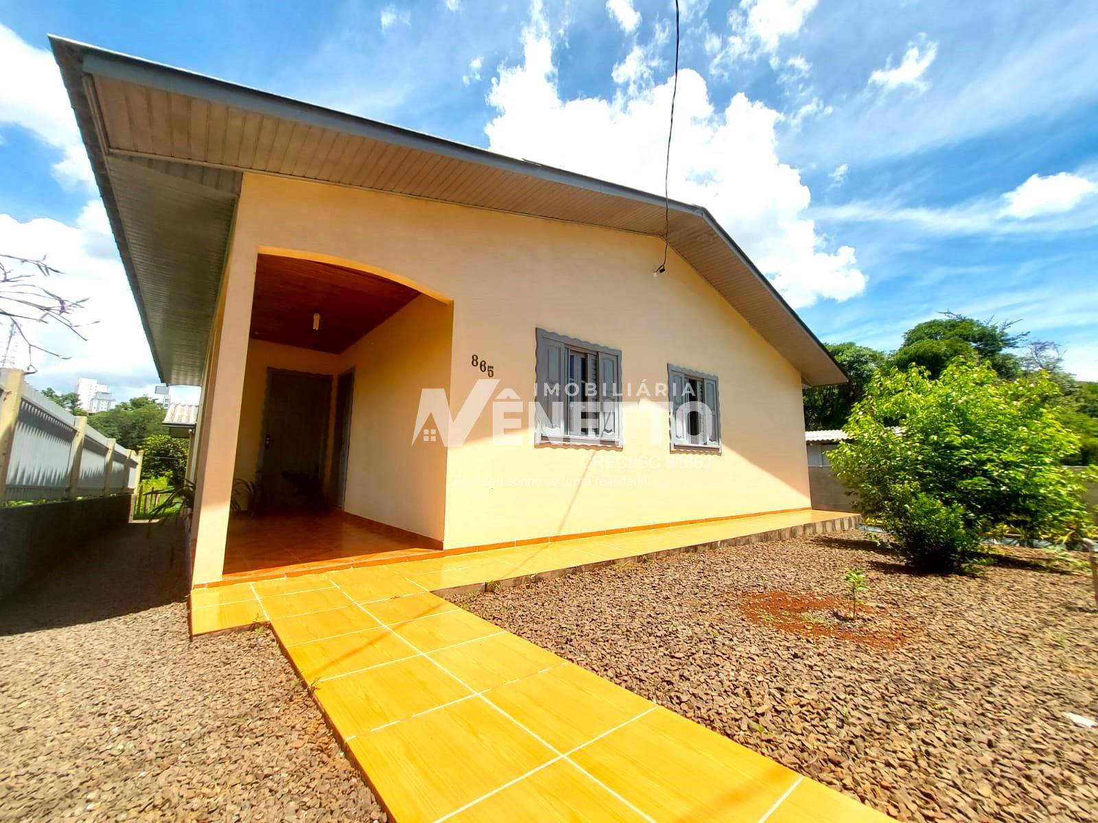 Casa à venda com terreno amplo no São Pedro, XANXERE - SC